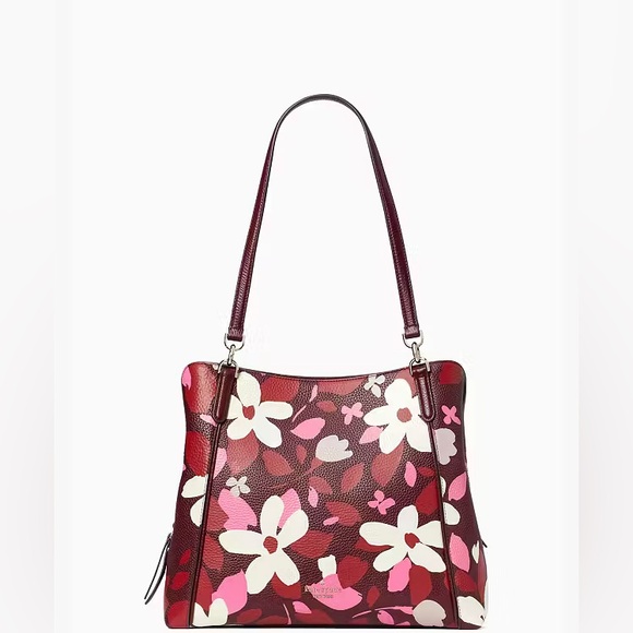 KATE SPADE JACKSON FOREST FLORAL SHOULDER BAG